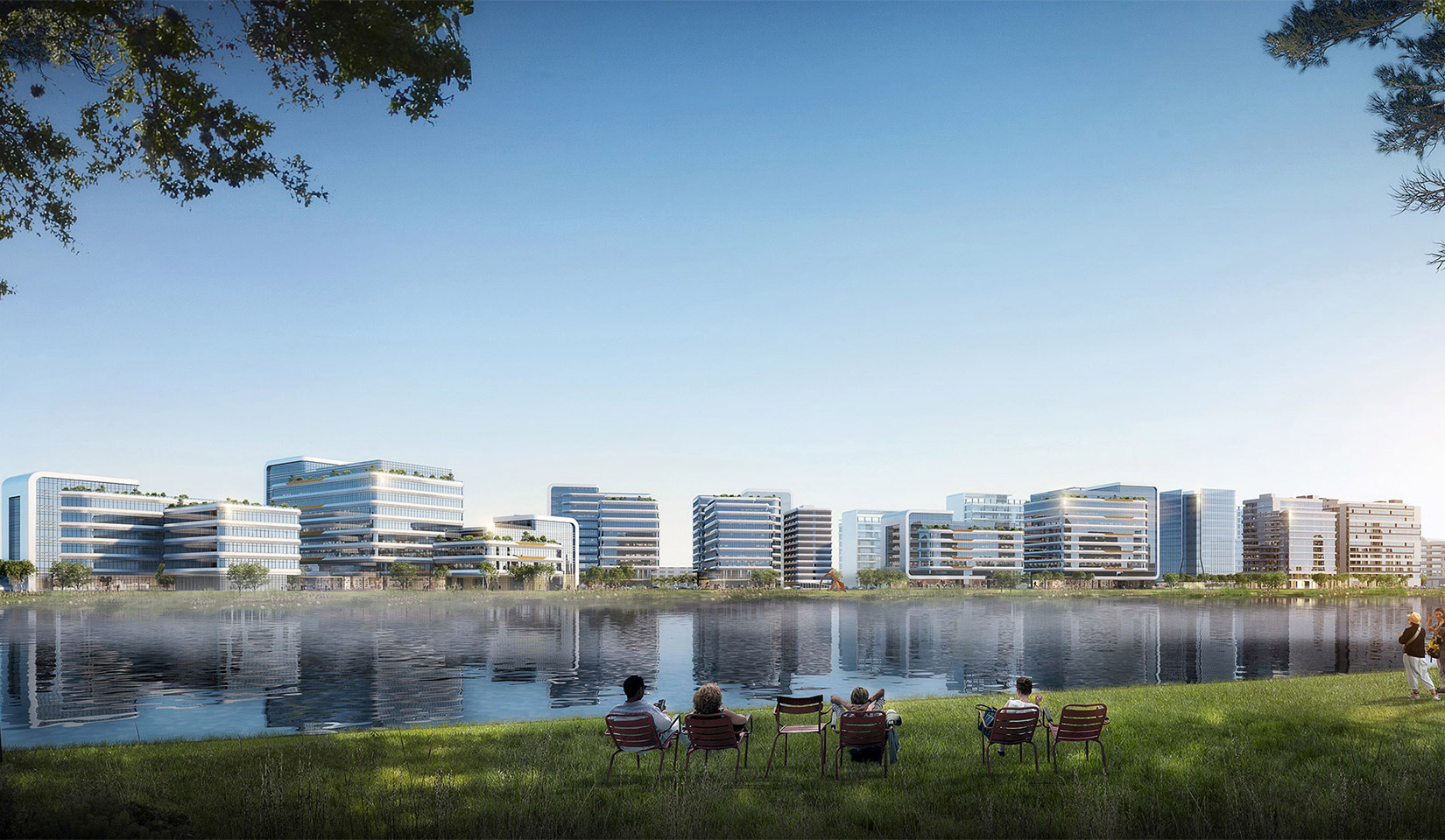 我國高新技術產業園的色彩規劃原則