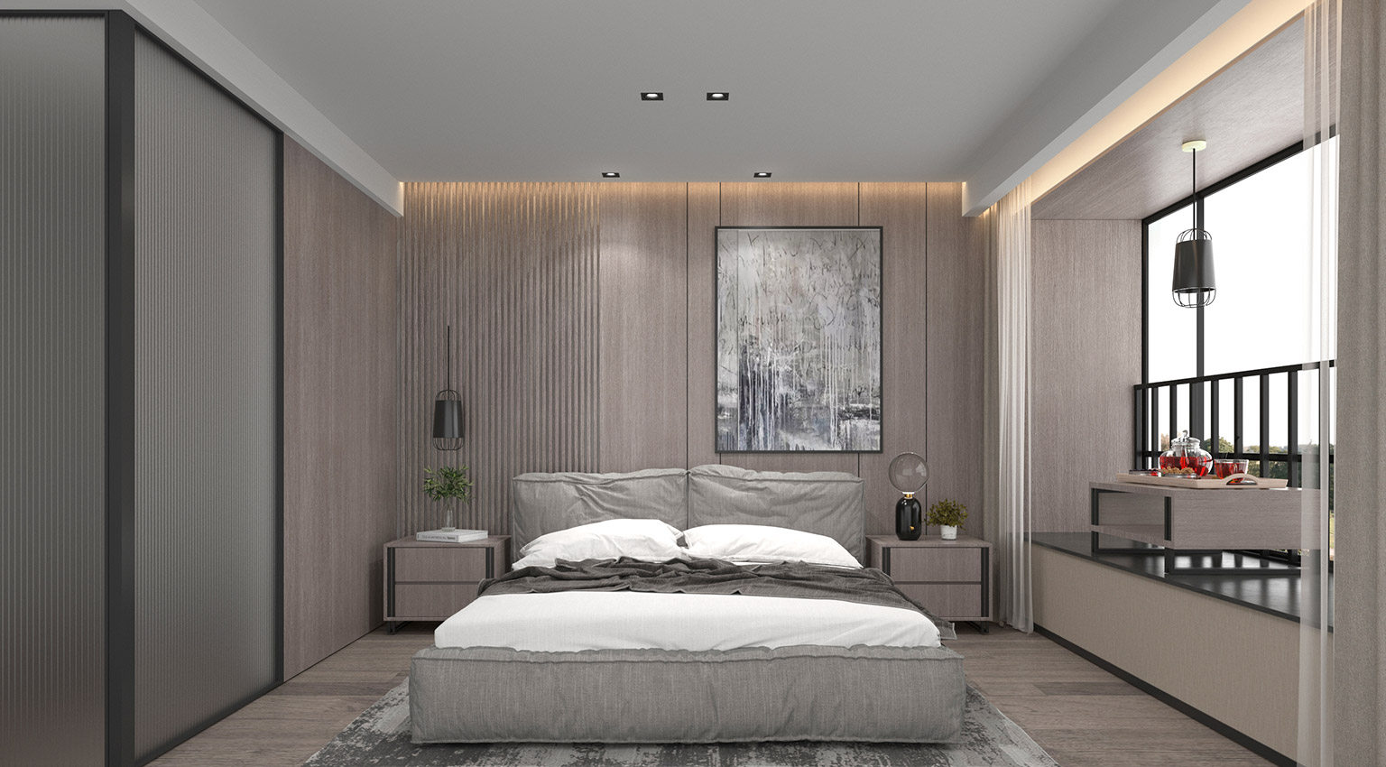 主人房裝修設計案例