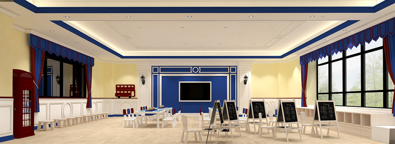 幼兒園室內裝修設計案例_美工室